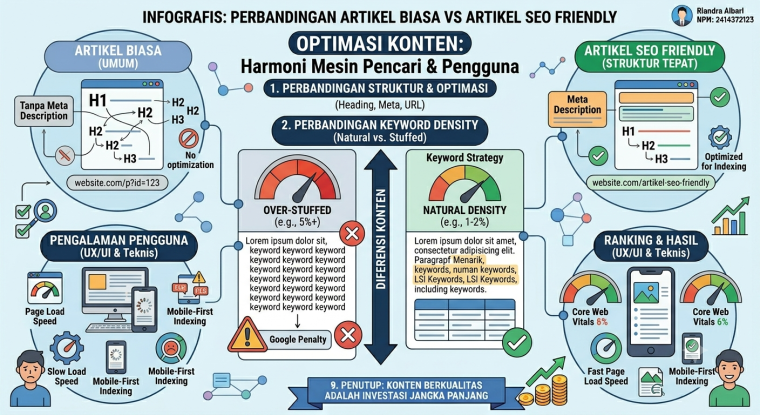 Panduan Struktur Artikel yang Disukai Google ~ Riandra