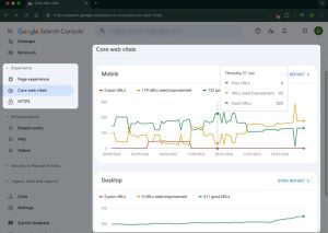 Core Web Vitals untuk performa website dan SEO